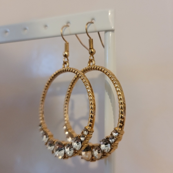 Gold earrings - Picture 2 of 5